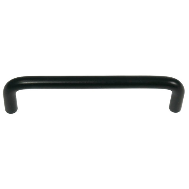 Laurey Tech Wire 34320 Cabinet Pull, 109 mm L Handle, 20 mm H Handle, Matte Black