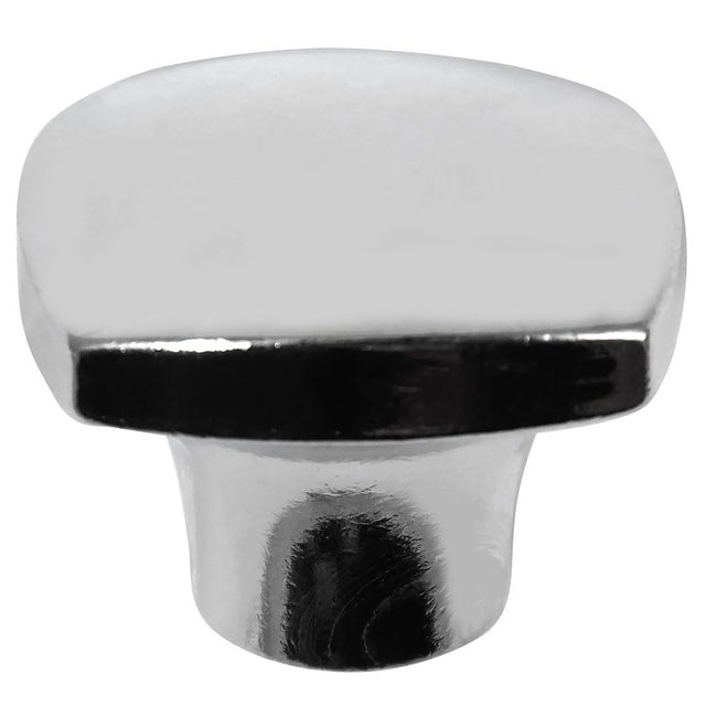 Laurey Aventura Series 74426 Cabinet Knob, 24 mm Projection, Metal, Polished Chrome