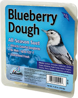 Heath DD-19 Corn Wild Bird Food, 11.25 oz, All-Season, Suet, Cake, Blueberry Dough, Pack of 12