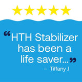 HTH Pool Care Granule Chlorine Stabilizer 4 lb, Pack of 4