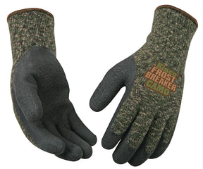 Frost Breaker 1788-XL Thermal Protective Gloves, Men's, XL, Regular Thumb, Knit Wrist Cuff, Acrylic, Camouflage/Green