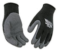Warm Grip 1790-M Thermal Protective Gloves, Men's, M, 11 in L, Wing Thumb, Knit Wrist Cuff, Acrylic/Latex, Black