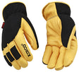 KincoPro 101HK-XL Safety Gloves, Men's, XL, Wing Thumb, Shirred Elastic, Polyester/Spandex, Gold