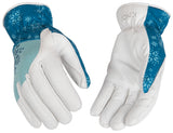 Heatkeep 103HKW-L Hybrid Gloves, Women's, L, Angled Wing Thumb, Double Shirred Elastic Wrist, Easy-On, Polyester/Spandex