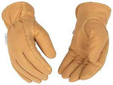 Hydroflector 254HKPW-S Driver Gloves, Women's, S, 6 to 7 in L, Keystone Thumb, Easy-On, Shirred Elastic Cuff, Tan
