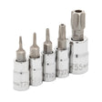 GearWrench 86545 Bit Socket Set, 5-Piece, Specifications: Tamper-Proof