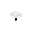 94220 City Water Dish with Plastic CV, White