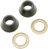 Plumb Pak PP810-32 Cone Washer and Ring, 7/16 in ID x 5/8 in OD Dia, Rubber, For: Faucet or Ballcock Nut