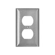Decora 022-80414-02W Blank Wallplate, 1-Gang, Plastic, White