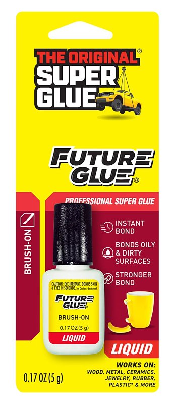 The Original Super Glue 15111 Super Glue, Liquid, Clear, 0.17 oz