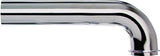 Plumb Pak PP30304CLCP Wall Tube, 1-1/2 x 1-1/2 in, 12 in L, Brass, Chrome