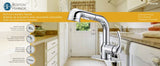PULL-OUT LNDRY FAUCET 1H CHRM