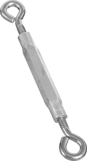 National Hardware 2171BC Series N221-820 Turnbuckle, 65 lb Working Load, #10-24 Thread, Eye, 5-1/2 in L Take-Up