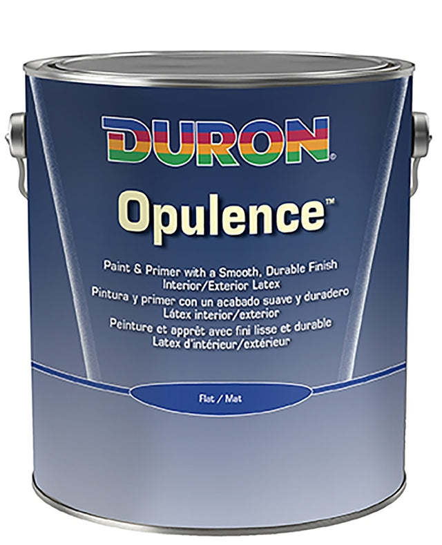 Duron DU30W2053-16 Paint, Flat Sheen, Midtone Base, 1 gal, Pack of 4