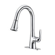 Boston Harbor 23PB002-032 Pull-Down Laundry Faucet, 1-Faucet Handle, Chrome