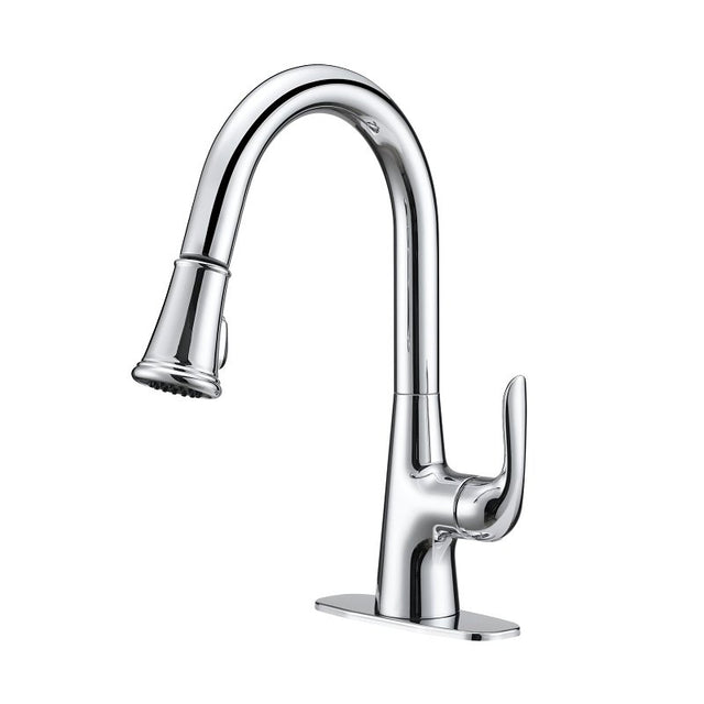Boston Harbor 23PB002-032 Pull-Down Laundry Faucet, 1-Faucet Handle, Chrome