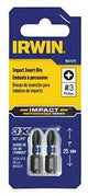 Irwin IWAF31PH32 Impact Power Bit, PH3 Drive, Phillips Drive, 1/4 in Shank, Hex Shank, 1 in L, Steel