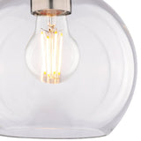 Boston Harbor OG24022 Ceiling Light, 120 V, 1-Lamp, CFL, LED Lamp, Stainless Steel Fixture, Satin Nickel Fixture