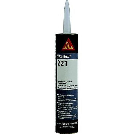 Sikaflex  90893 221, 10.3 oz., Black
