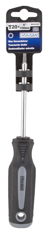 Vulcan MC-SD22 Screwdriver, T20 Drive, Star Drive, 10.19 N-m, Polypropylene/Plastic/Thermoplastic Rubber Handle