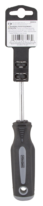 Vulcan MC-SD22 Screwdriver, T20 Drive, Star Drive, 10.19 N-m, Polypropylene/Plastic/Thermoplastic Rubber Handle
