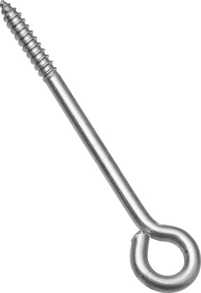 National Hardware N220-780 Lag Screw Eye, 1/4 in Thread, 1-1/2 in L Thread, 5 in OAL, 120 lb Working Load