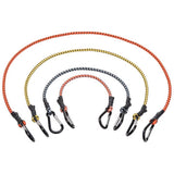 Keeper Assorted Carabiner Style Bungee Cord 18 in. L X 0.315 in. 12 pk
