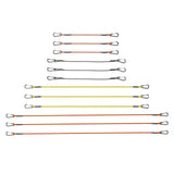 Keeper Assorted Carabiner Style Bungee Cord 18 in. L X 0.315 in. 12 pk