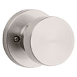 Kwikset Signature Series 788PSK RDT 15 CP Dummy Knob, Knob Handle, Satin Nickel, 2-3/8, 2-3/4 in Backset, Zinc