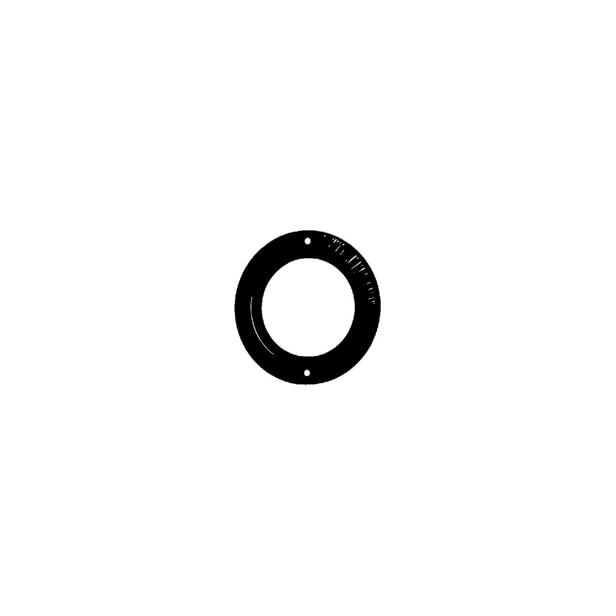 3  TILLER ROPE GROMMET  BLACK