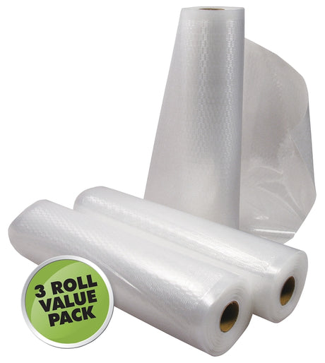 Weston 30-0202-W Vacuum Seal Bag, Plastic, Clear
