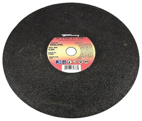 Forney 71866 Cut-Off Wheel, 14 in Dia, 3/32 in Thick, 1 in Arbor, 36 Grit, Medium, Aluminum Oxide Abrasive