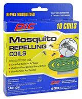 PIC C-10-12 Mosquito Repelling Coil, Includes: (8) Mosquito Coils