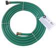 Swan SNR015FM Garden Hose, 5/8 in, 15 ft L, Brass/Vinyl, Green