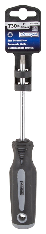 Vulcan MC-SD25 Screwdriver, T30 Drive, Star Drive, 31.09 N-m, Polypropylene/Plastic/Thermoplastic Rubber Handle