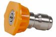 Forney 75159 High-Pressure Nozzle, 15 deg Angle, Stainless Steel
