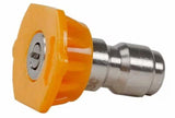 Forney 75159 High-Pressure Nozzle, 15 deg Angle, Stainless Steel