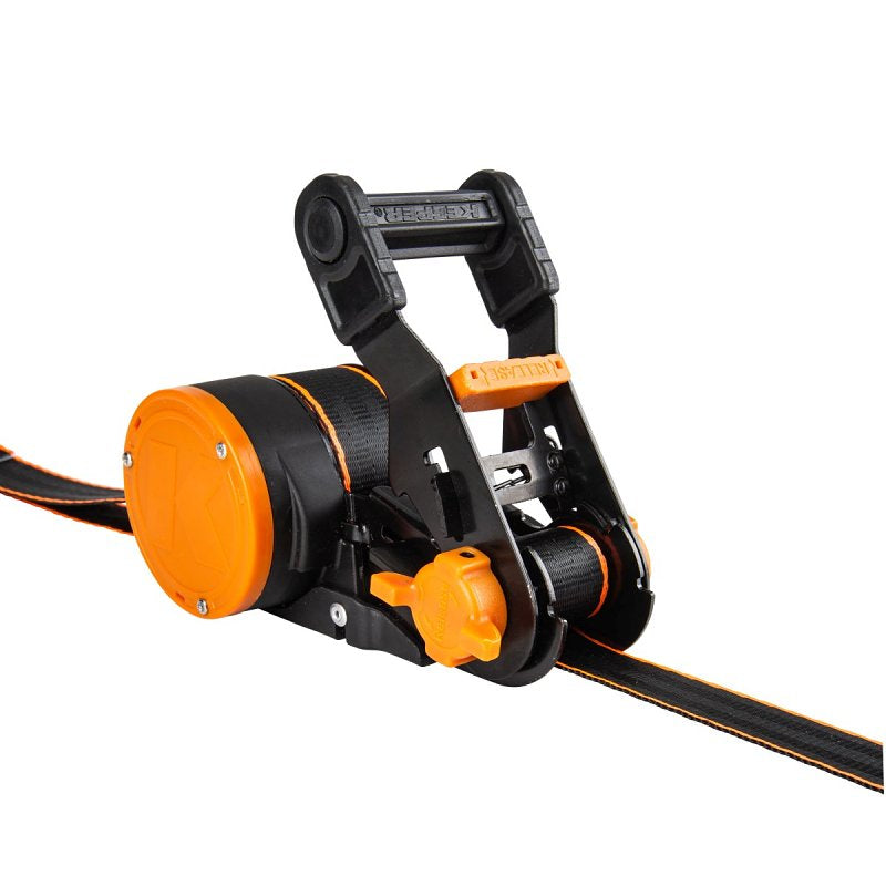 Keeper 43557 Tie-Down, 1 in W, 10 ft L, 500 lb, S-Hook End Fitting