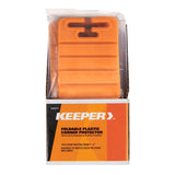 Keeper 29327 Foldable Corner Protector, 2 in Max Webbing Width, Plastic, Orange