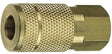 Tru-Flate 75222 Coupler, 1/4 in, FNPT, Brass