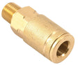 Forney 75309 Coupler, 1/4 in, MNPT, Brass