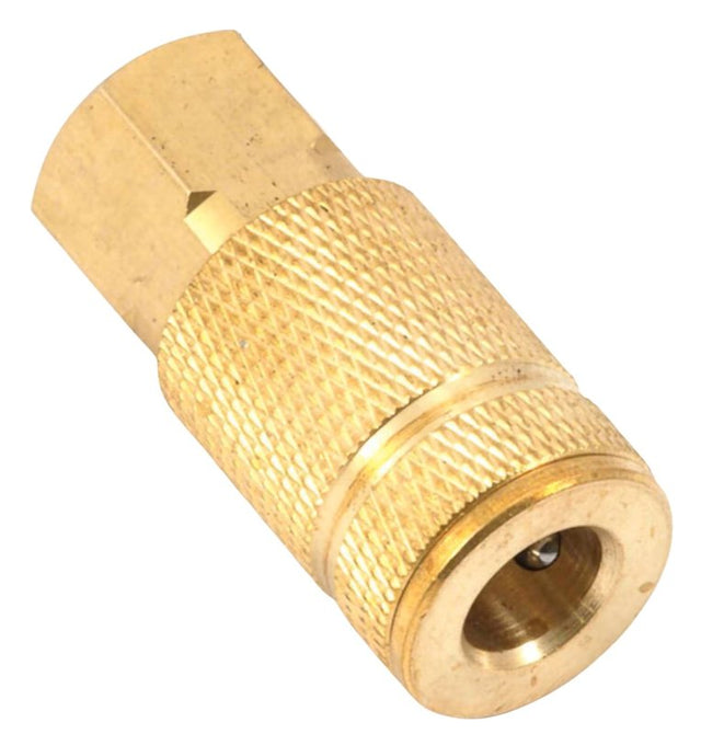 Forney 75318 Coupler, 1/4 in, FNPT, Brass