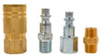 Forney 75327 4-Piece IM Kit, Brass/Steel