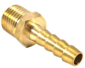 Forney 75360 Air Hose End, 1/4 in, MNPT, Brass