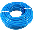 Forney 75443 Flex Air Hose, 1/4 in ID, 100 ft L, MNPT, 210 psi Pressure, Polyurethane, Blue