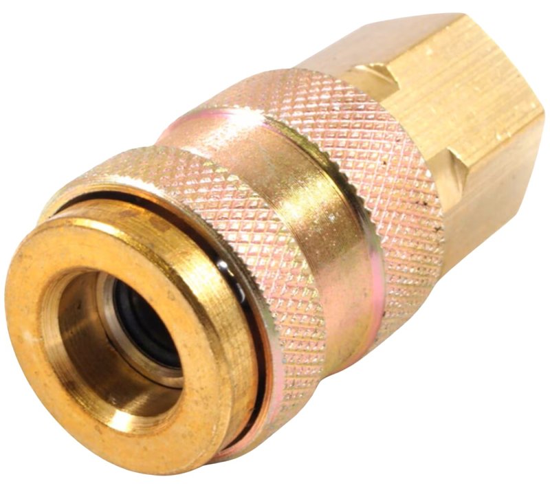 Forney 75527 Coupler, 1/4 in, FNPT, Brass