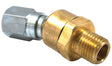 Forney 75540 Airline Swivel, 1/4 in, MNPT x FNPT, Brass