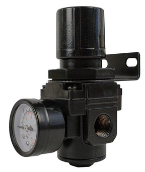 Forney 75585 Full-Size Air Regulator, Plastic, For: Compressors Up to 10 hp