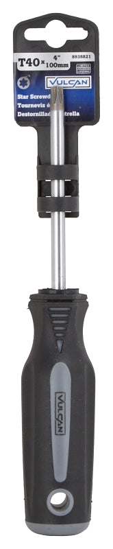 Vulcan MC-SD26 Screwdriver, T40 Drive, Star Drive, 51 N-m, Polypropylene/Plastic/Thermoplastic Rubber Handle