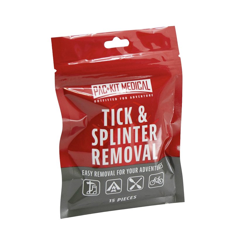 First Aid Only 96001 Splinter/tick Removal Kit, 16-Piece, Plastic, Clear, Pack of 6